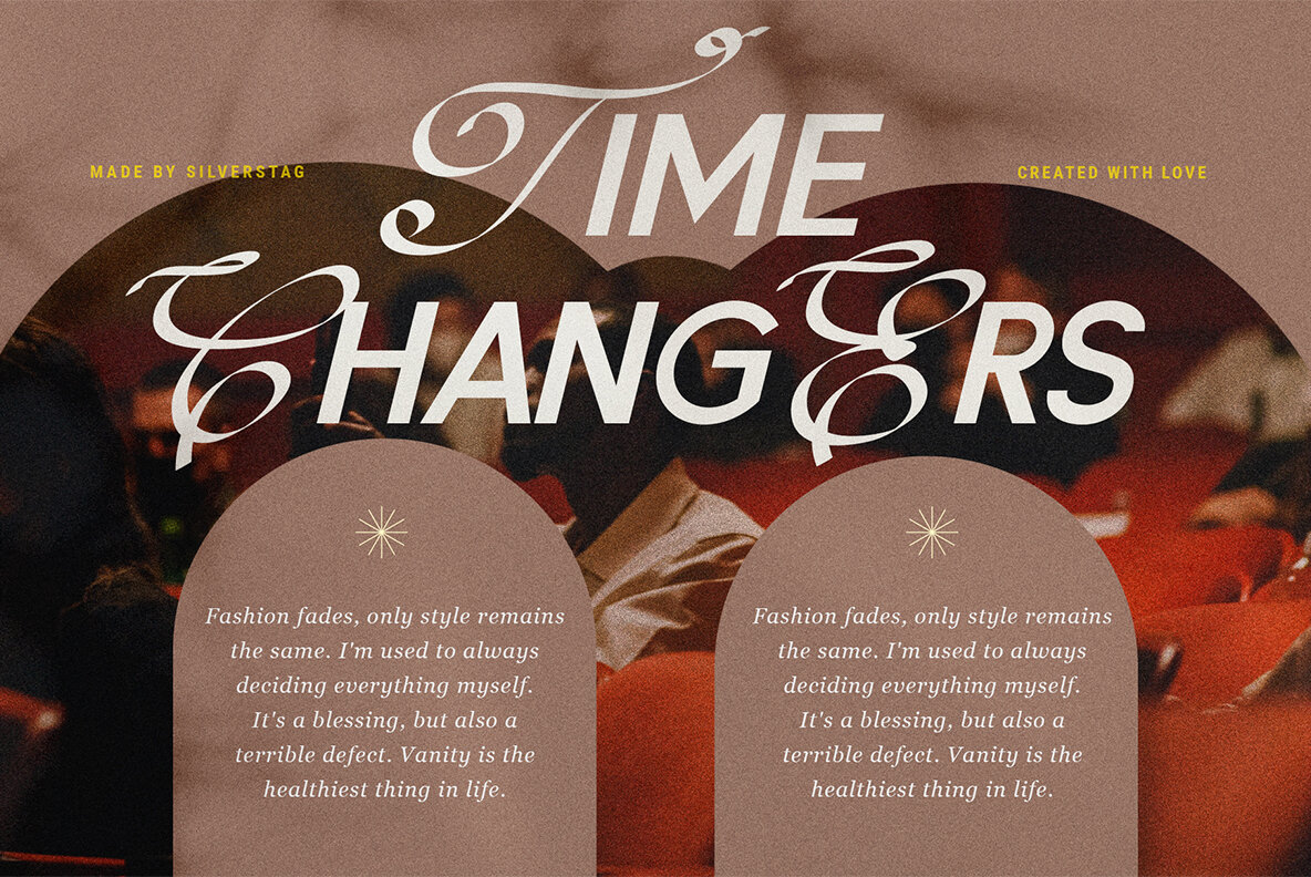 French Lovers Font Duo 12