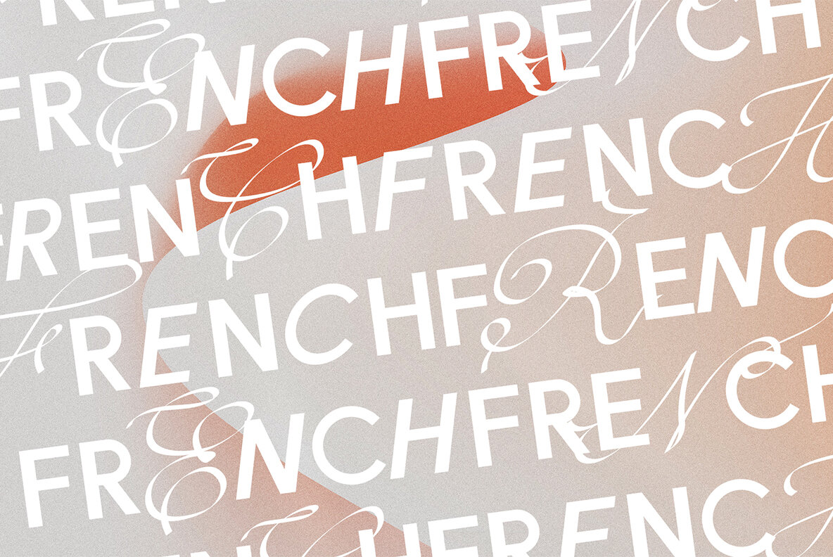 French Lovers Font Duo 15