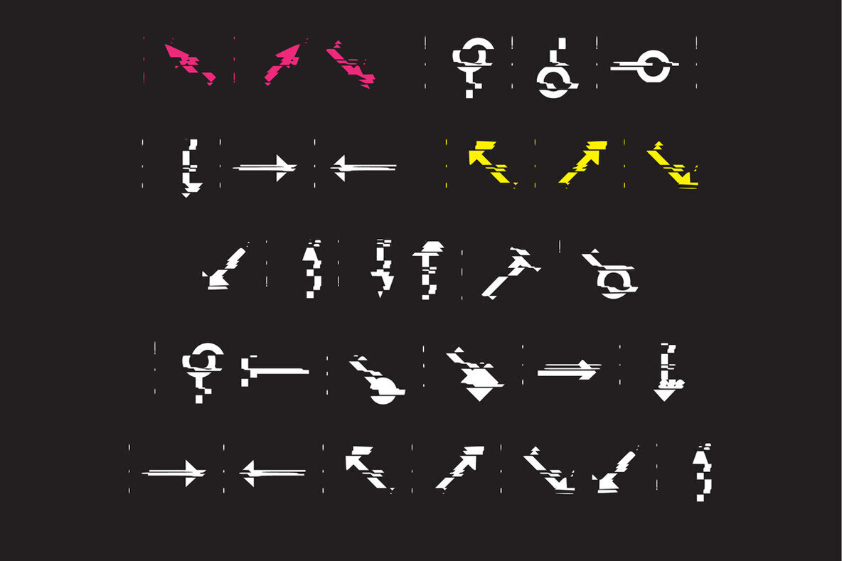 Glitched Arrows 2
