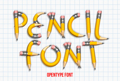 Pencil SVG Font