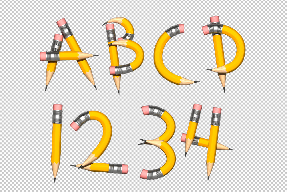 Pencil SVG Font 9