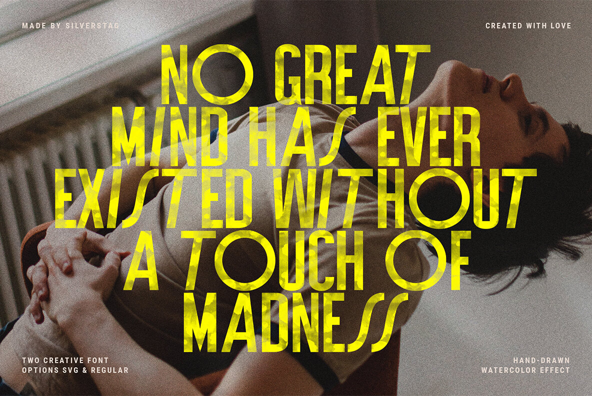 Bella Vista SVG Font 11