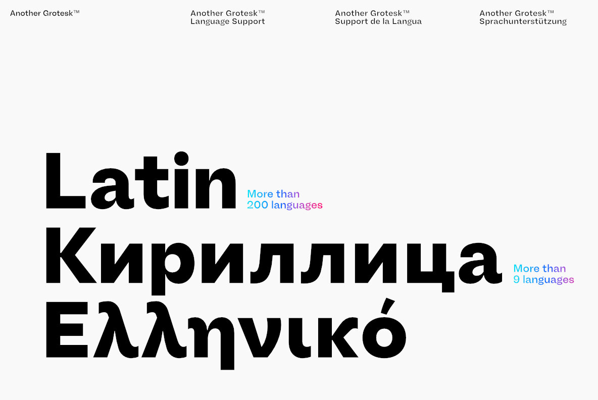 Another Grotesk 8