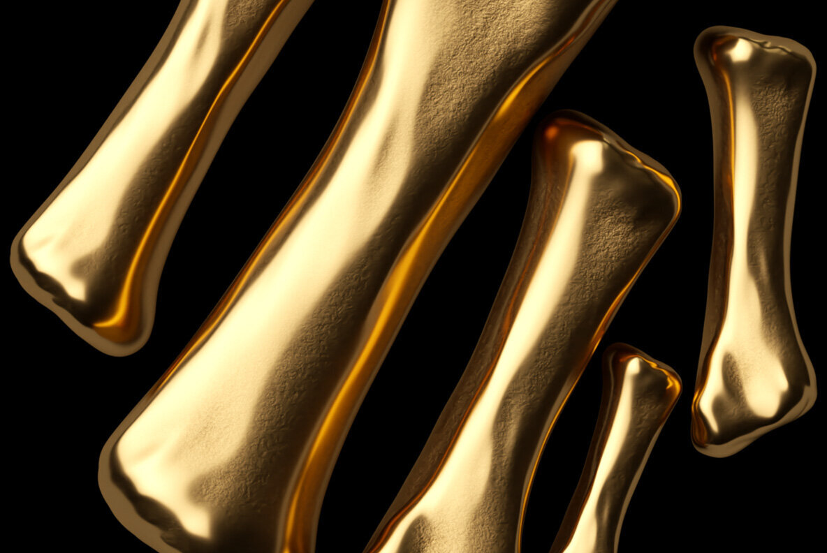 Golden Bones SVG Font 4