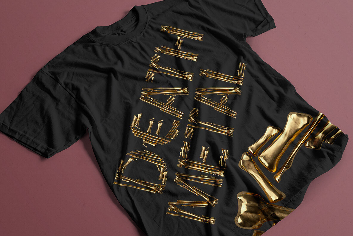 Golden Bones SVG Font 7