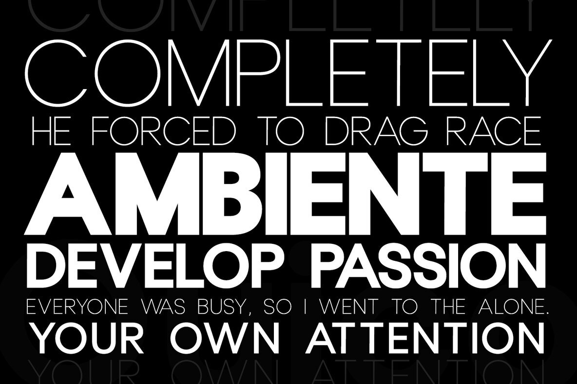 Cottorway Typeface 4