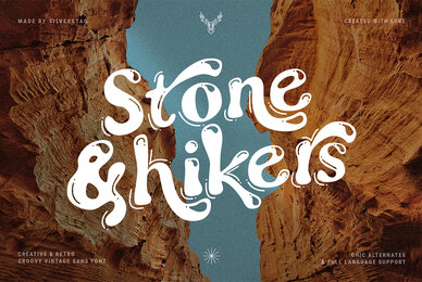 Stone and Hikers