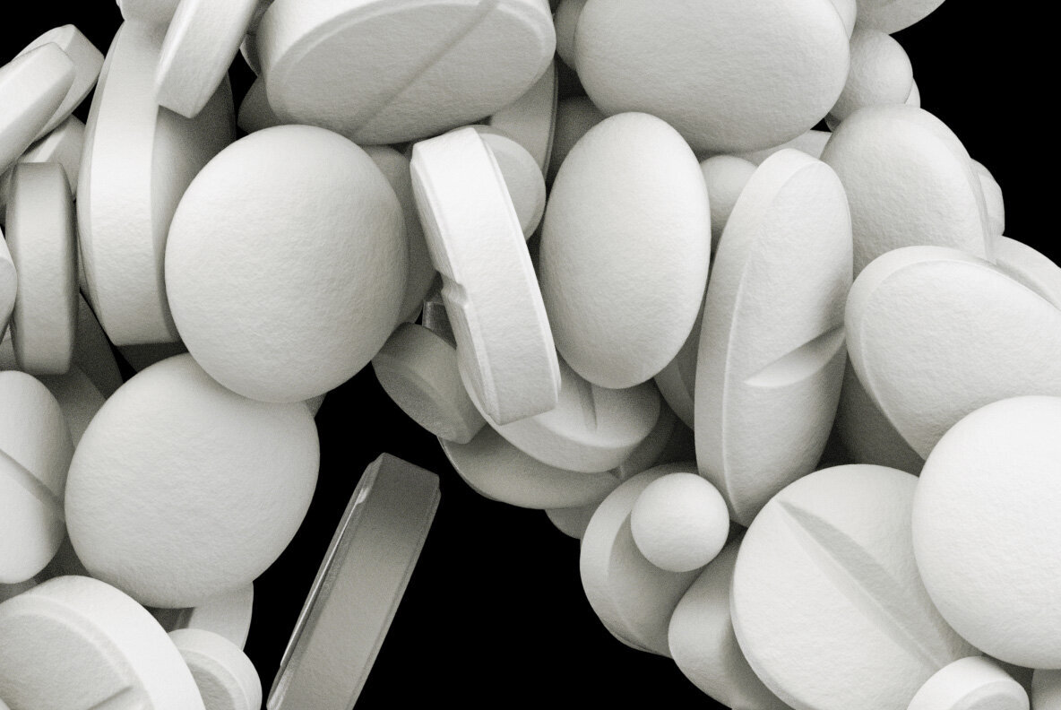 Pills White SVG Font 4