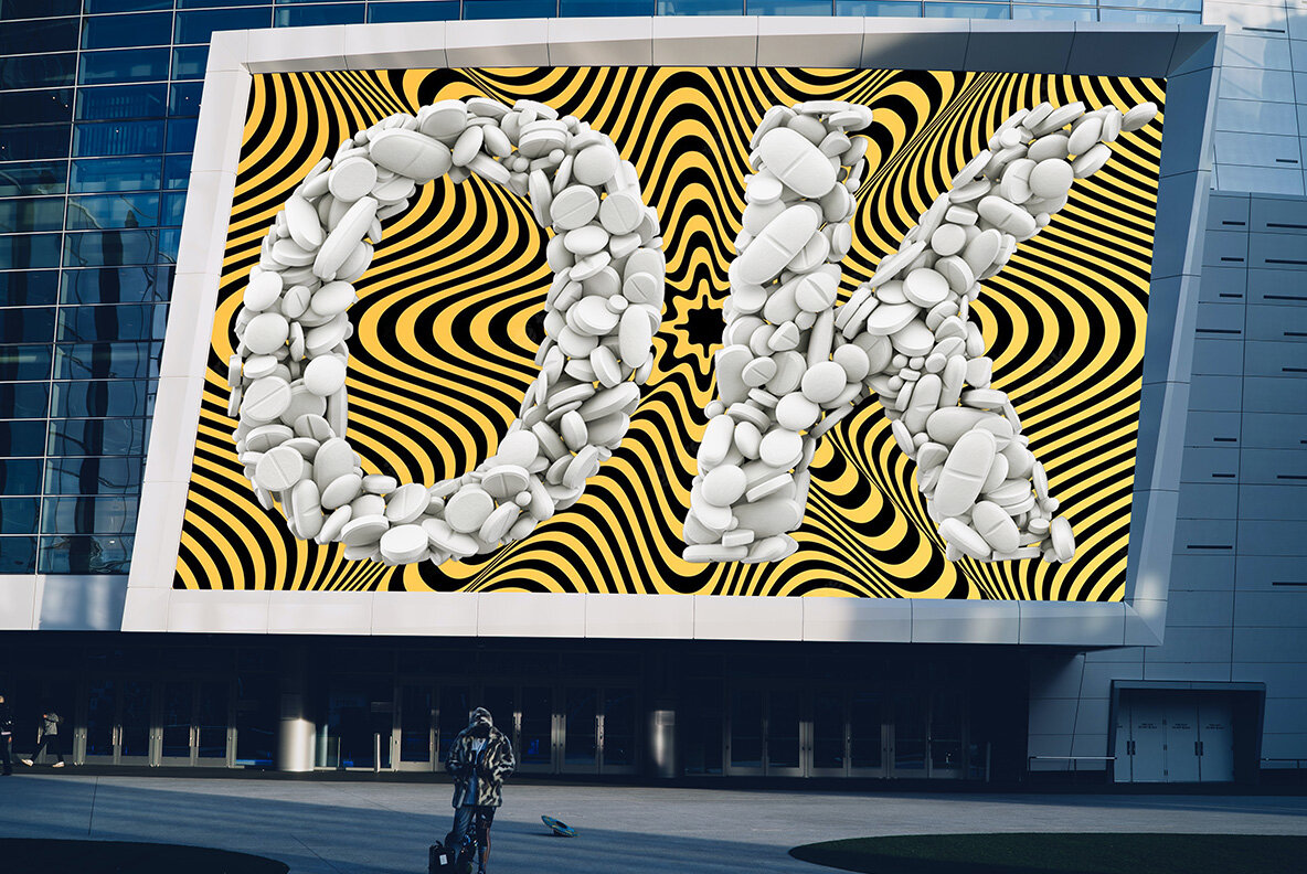 Pills White SVG Font 8