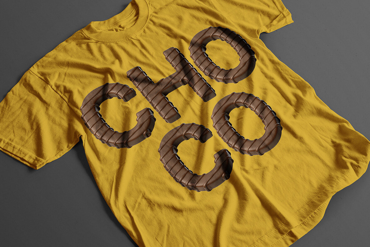 Choco Stripes SVG Font 4