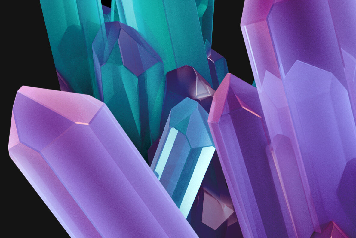 Crystal Inside SVG Font 4