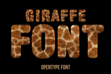Giraffe SVG Font