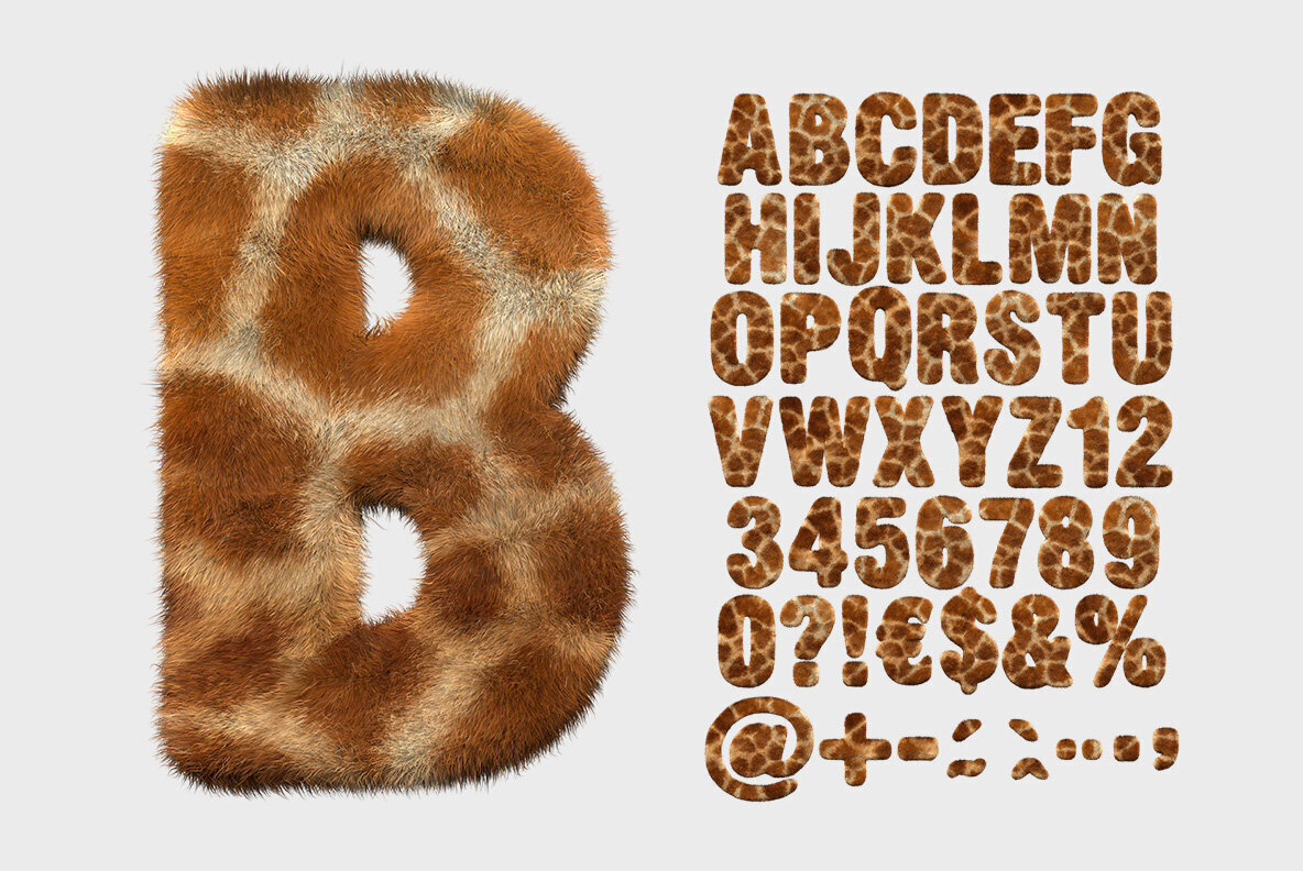Giraffe SVG Font 2