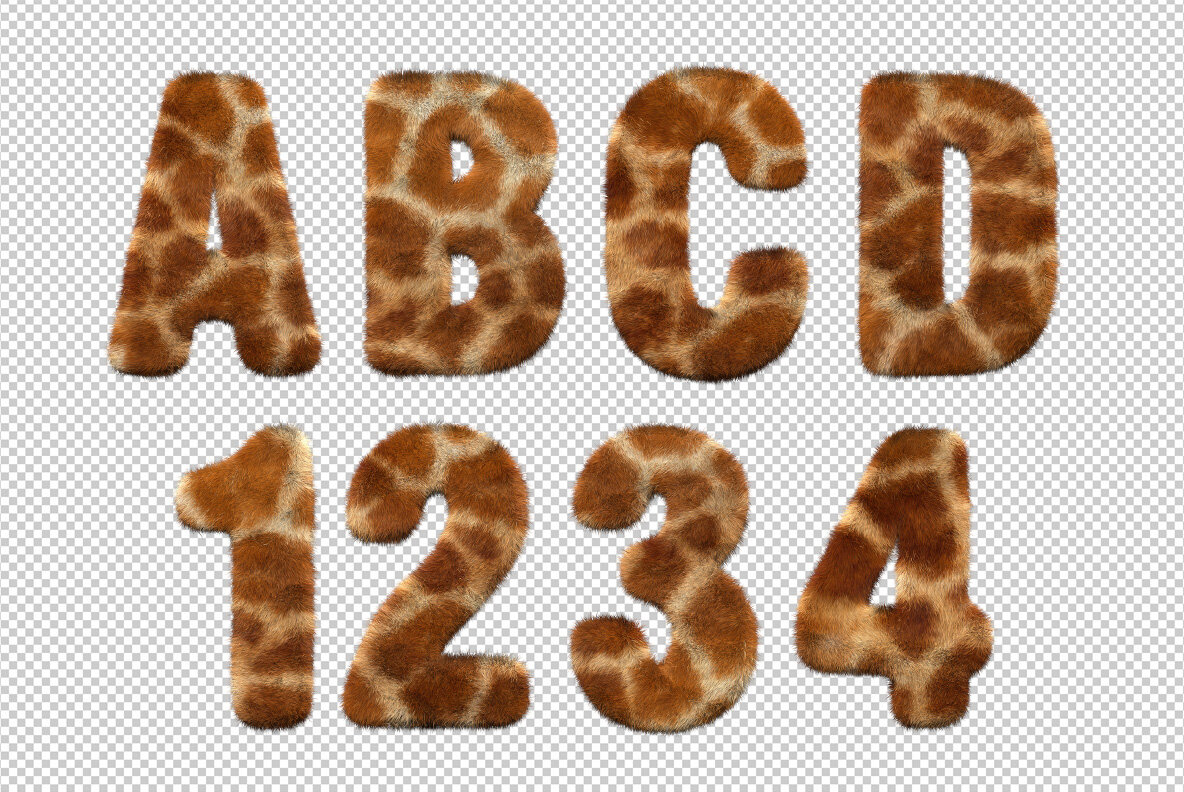 Giraffe SVG Font 9