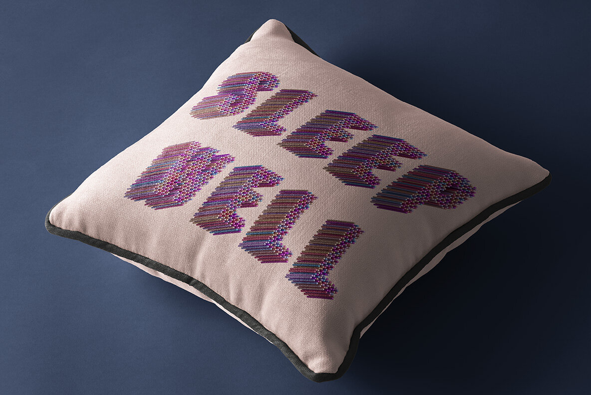 Color Tubes SVG Font 9