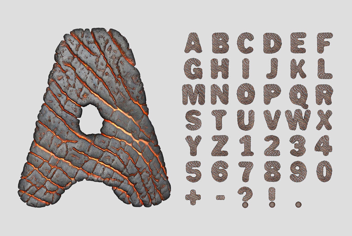 Lava SVG Font 2