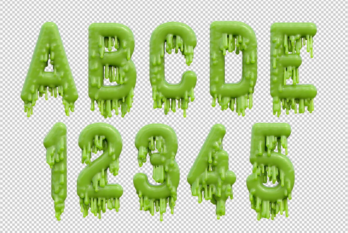 Creepy SVG Font 9