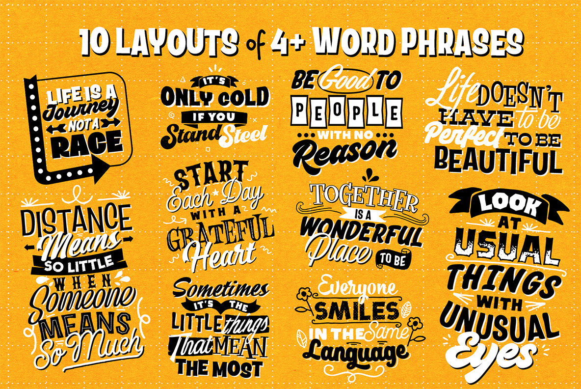 VVDS Custom Lettering Collection 7