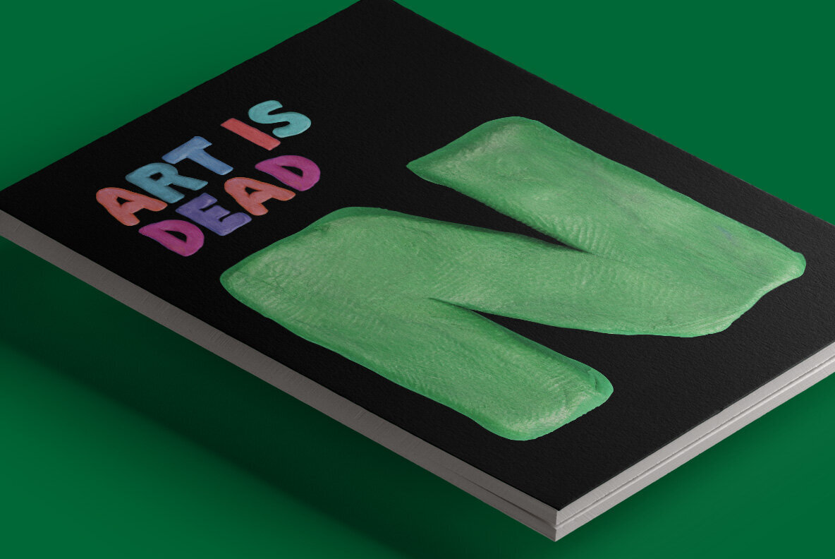 Color Plasticine SVG Font 3