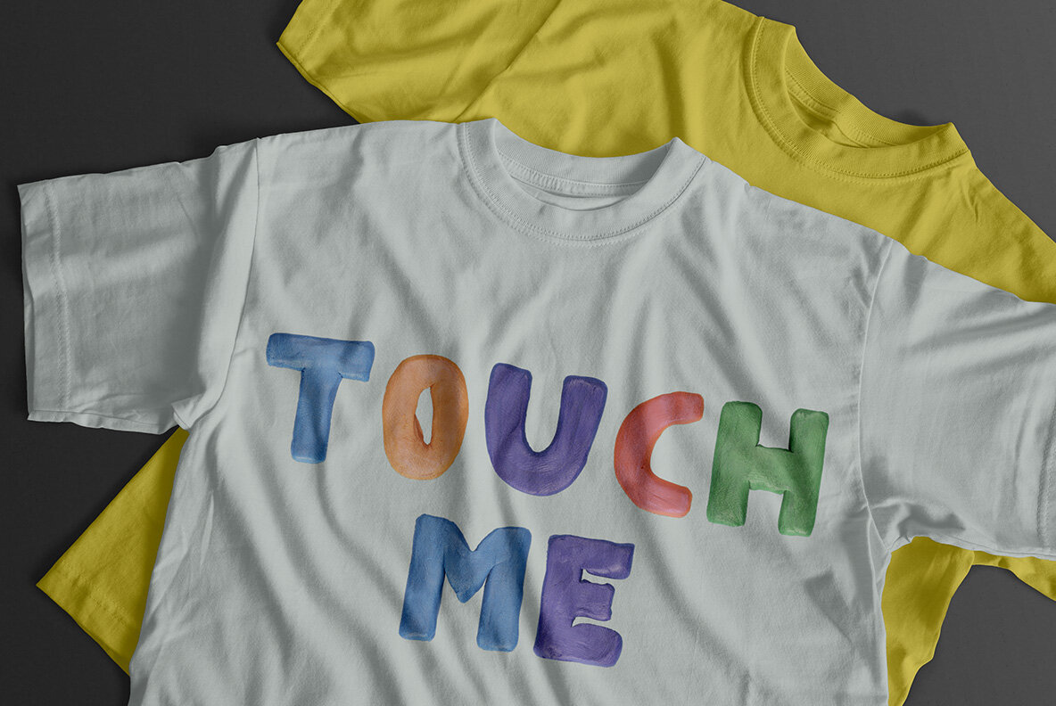 Color Plasticine SVG Font 6