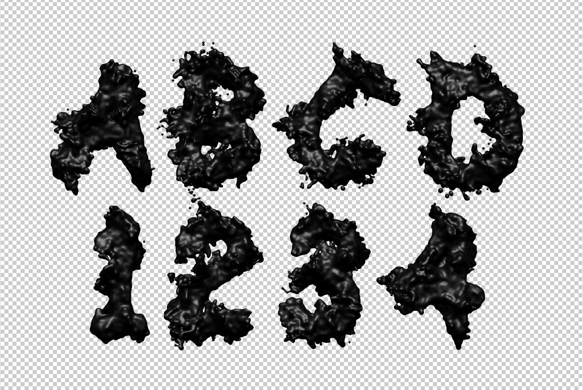 Dark SVG  Font 10