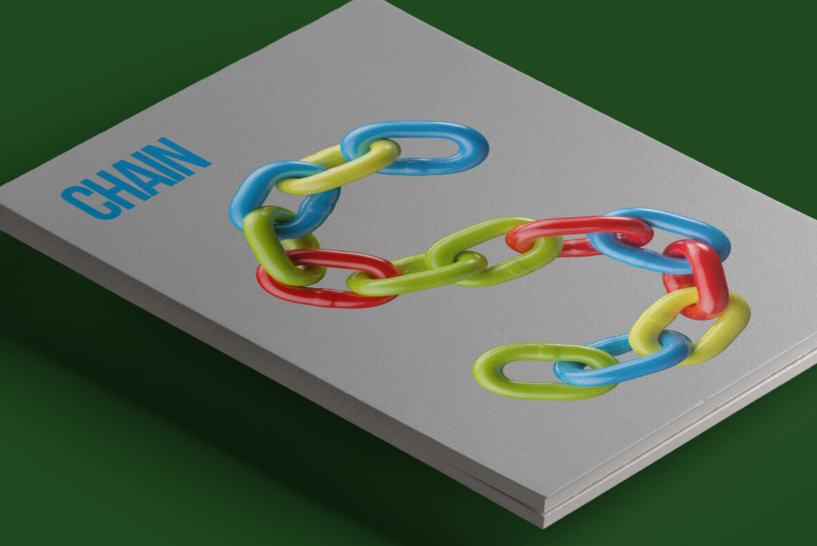 Colored Chain SVG Font 3