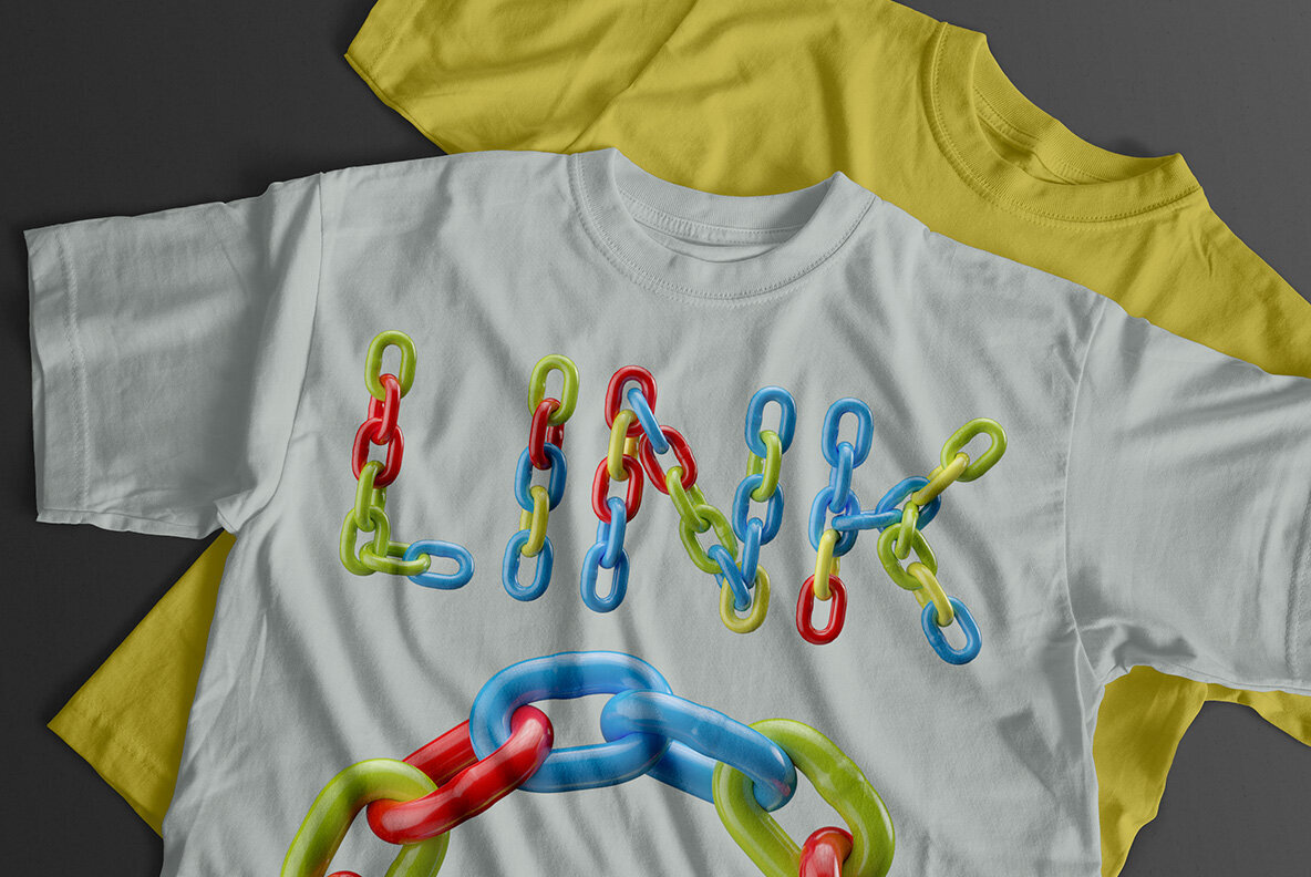 Colored Chain SVG Font 5