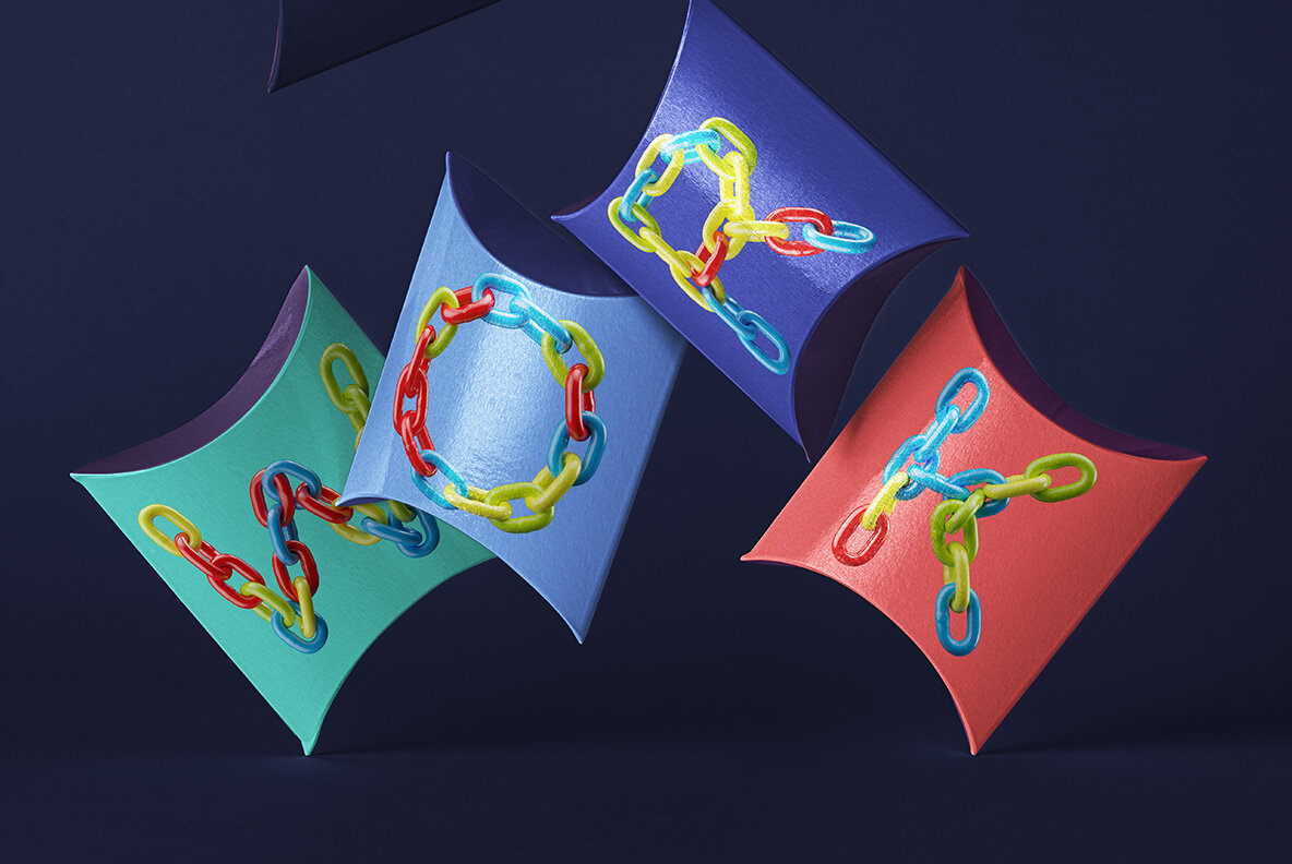 Colored Chain SVG Font 7