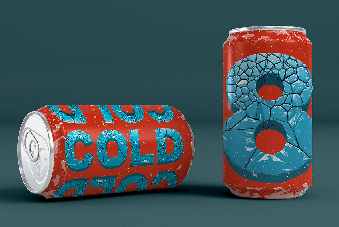 Hulk Icecrack SVG Font 6