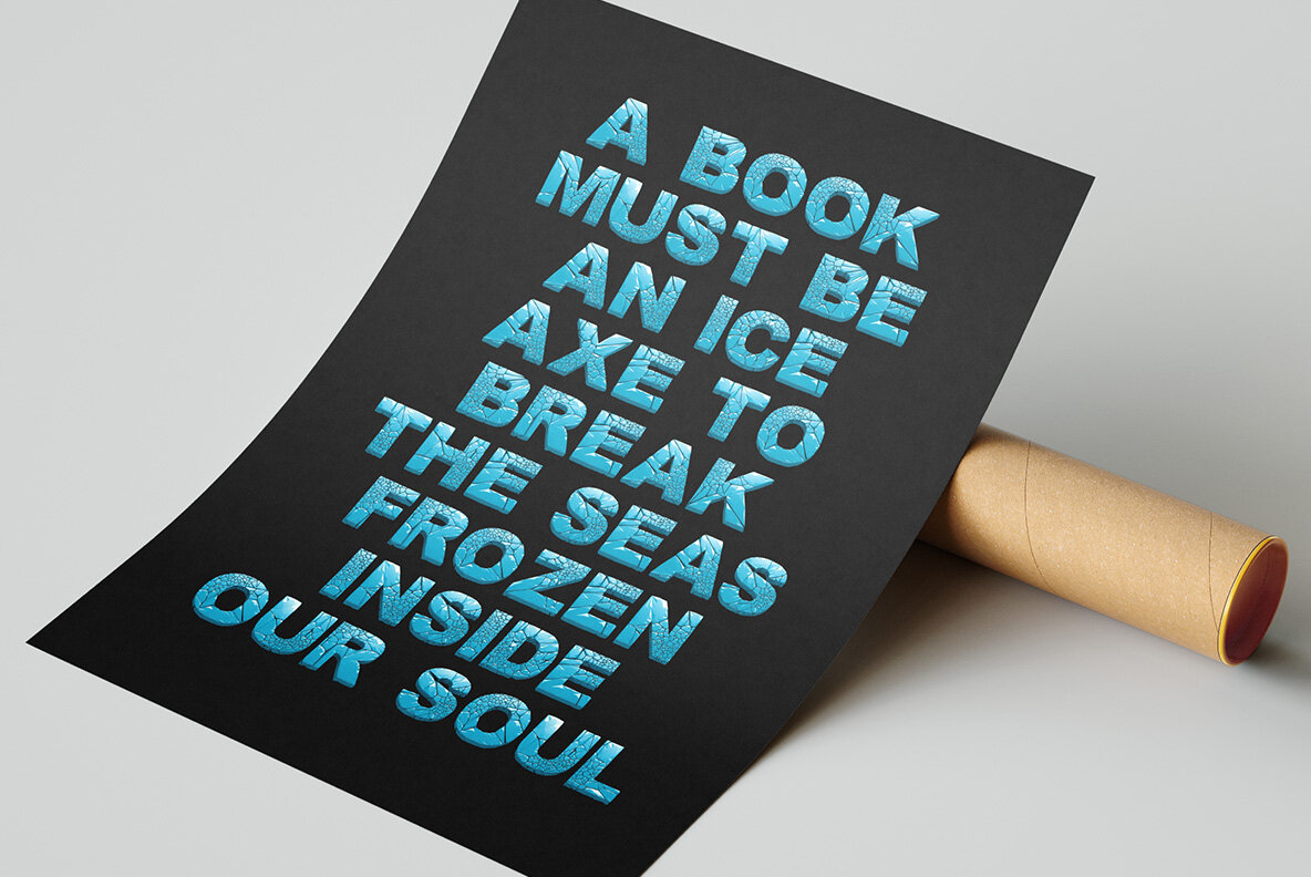 Hulk Icecrack SVG Font 7