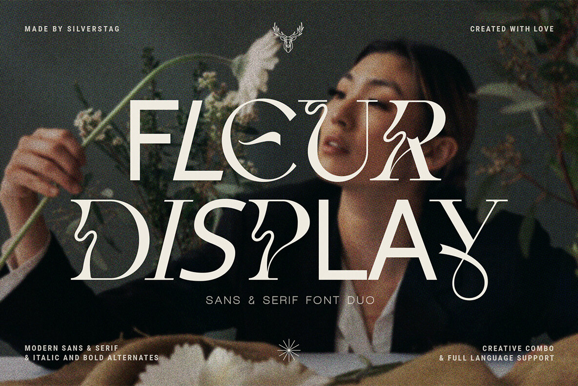 Fleur Display Font Duo 26