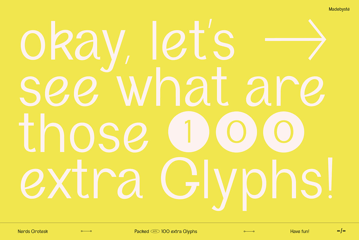 Nerds Grotesk 6