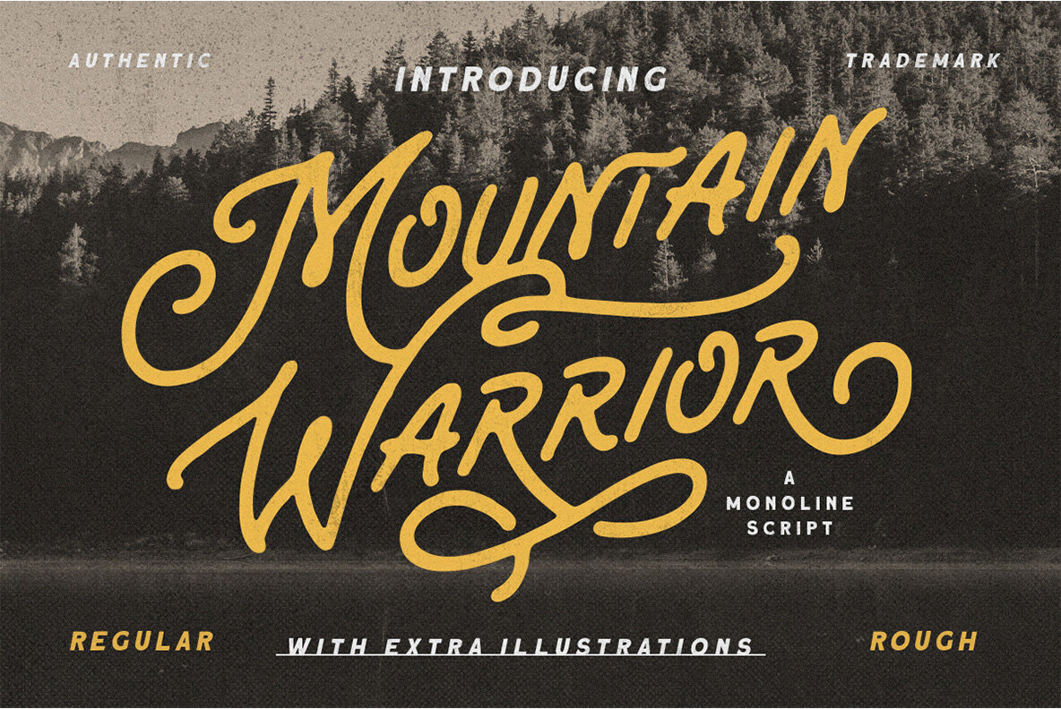 Mountain Warrior Font