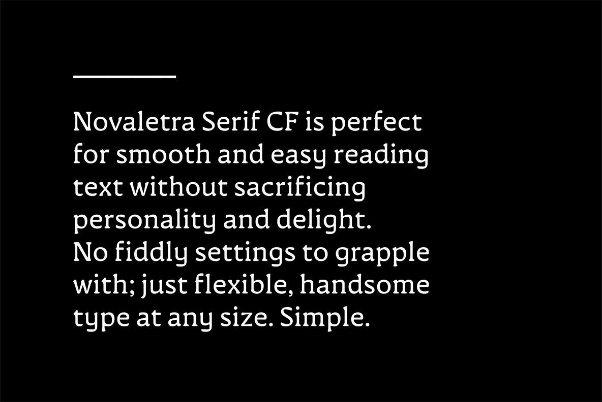 Novaletra Serif CF 2