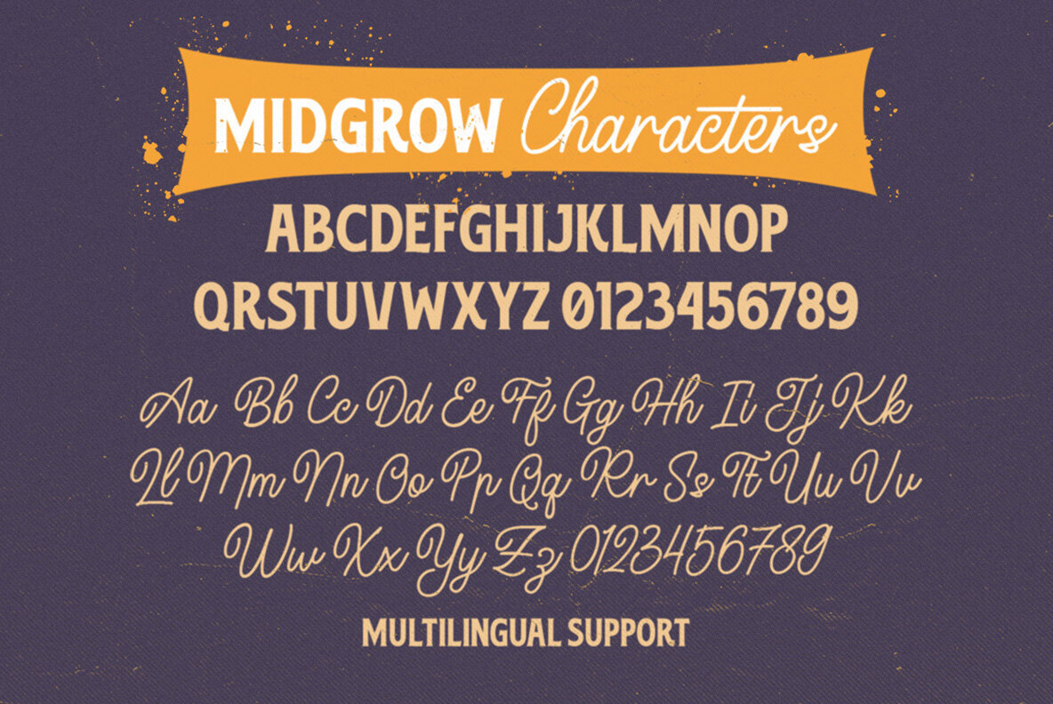 Midgrow Font Duo 5