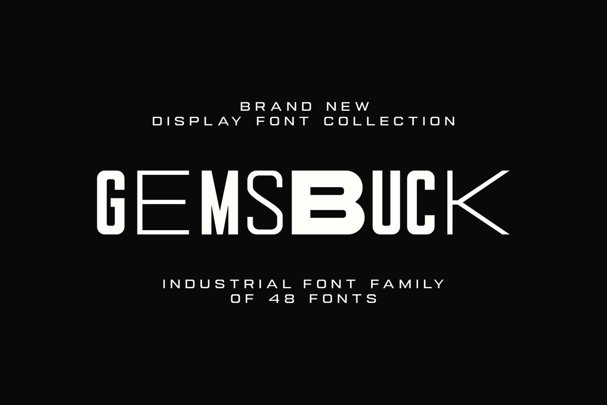 Gemsbuck Pro Font