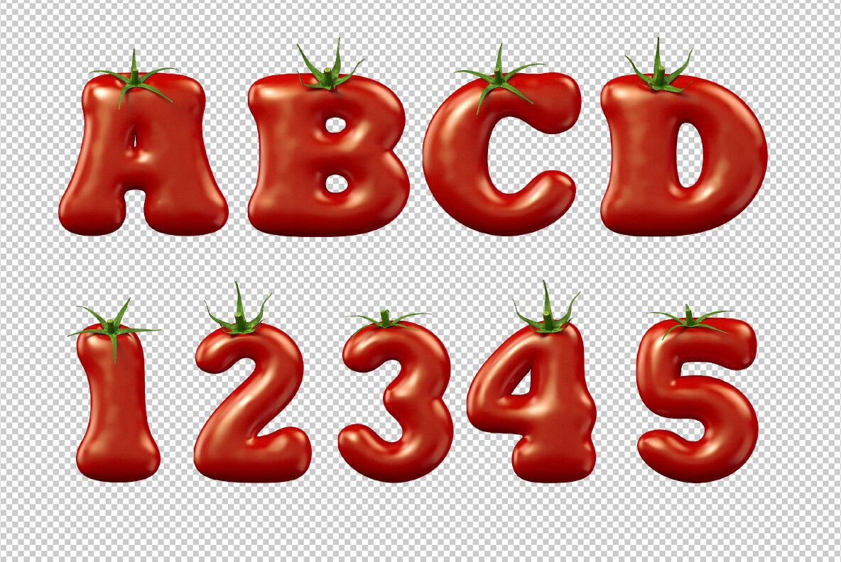 Tomato SVG Font 9