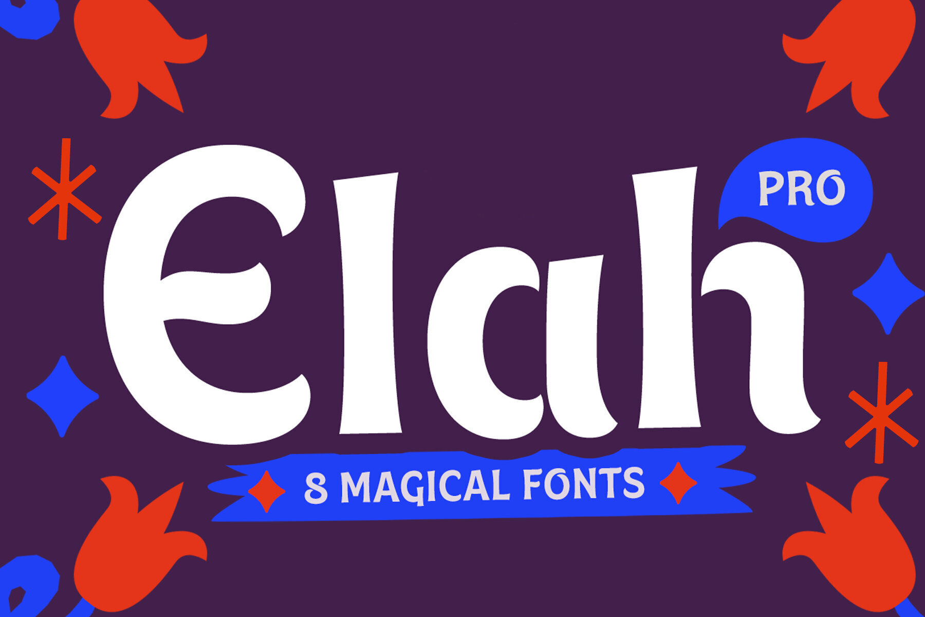 Elah Pro Font