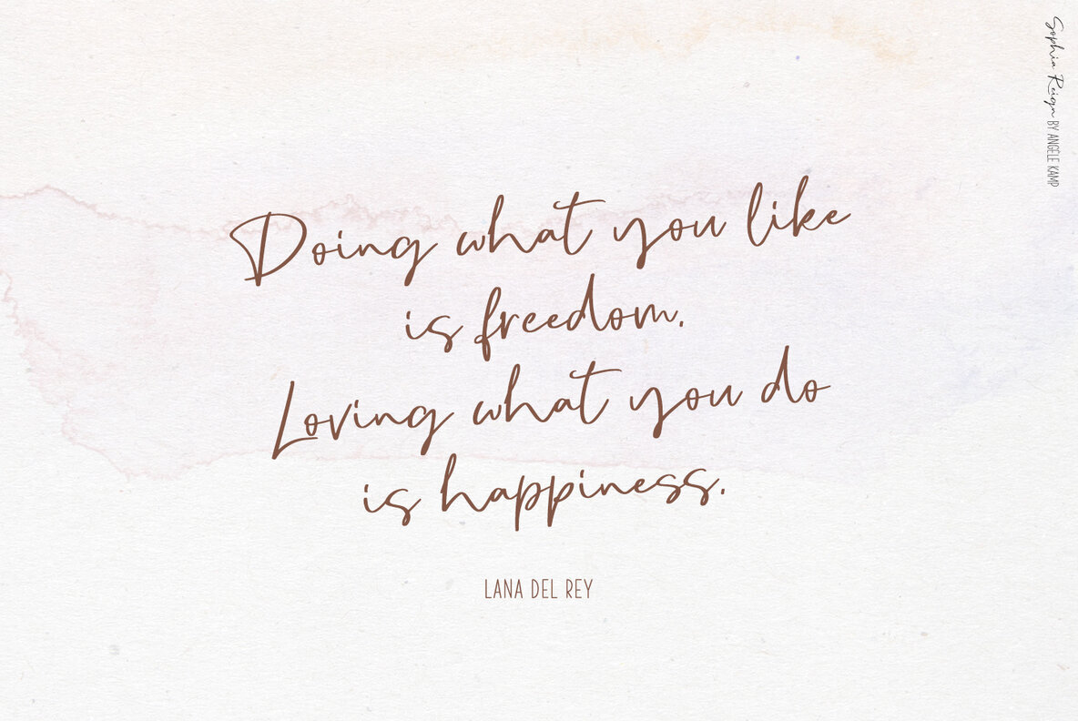 Sophia Reign Font Duo 4