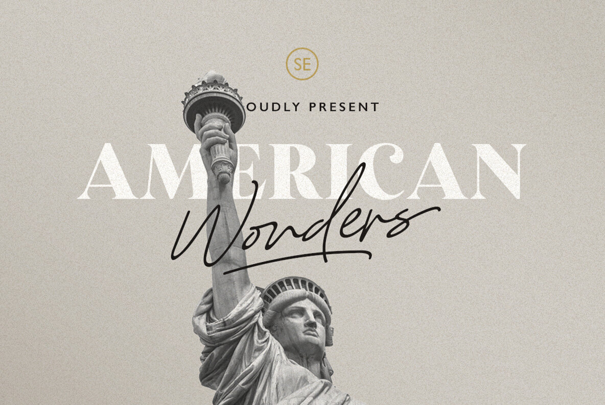 American Wonders Font Duo