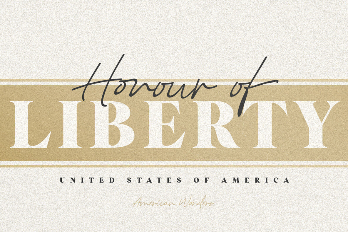 American Wonders Font Duo 2