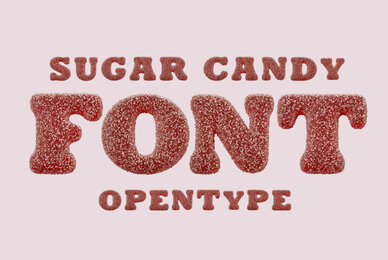 Sugar Candy SVG Font