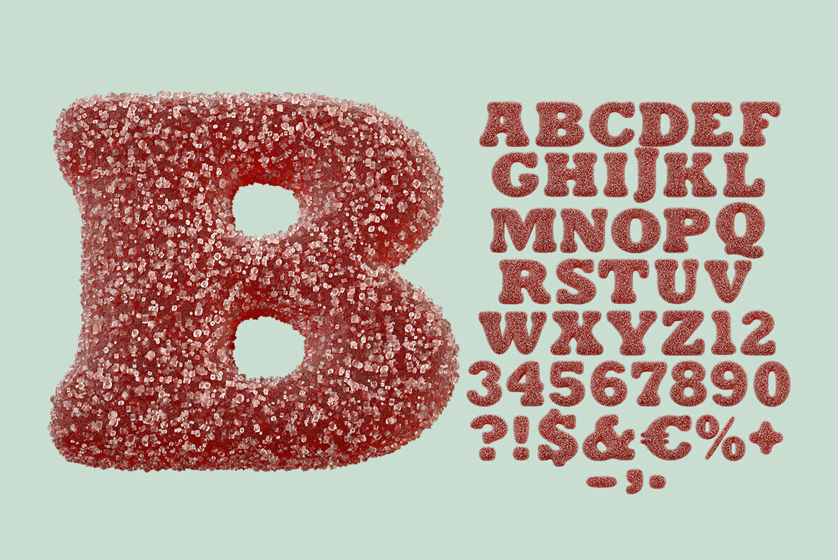 Sugar Candy SVG Font 2