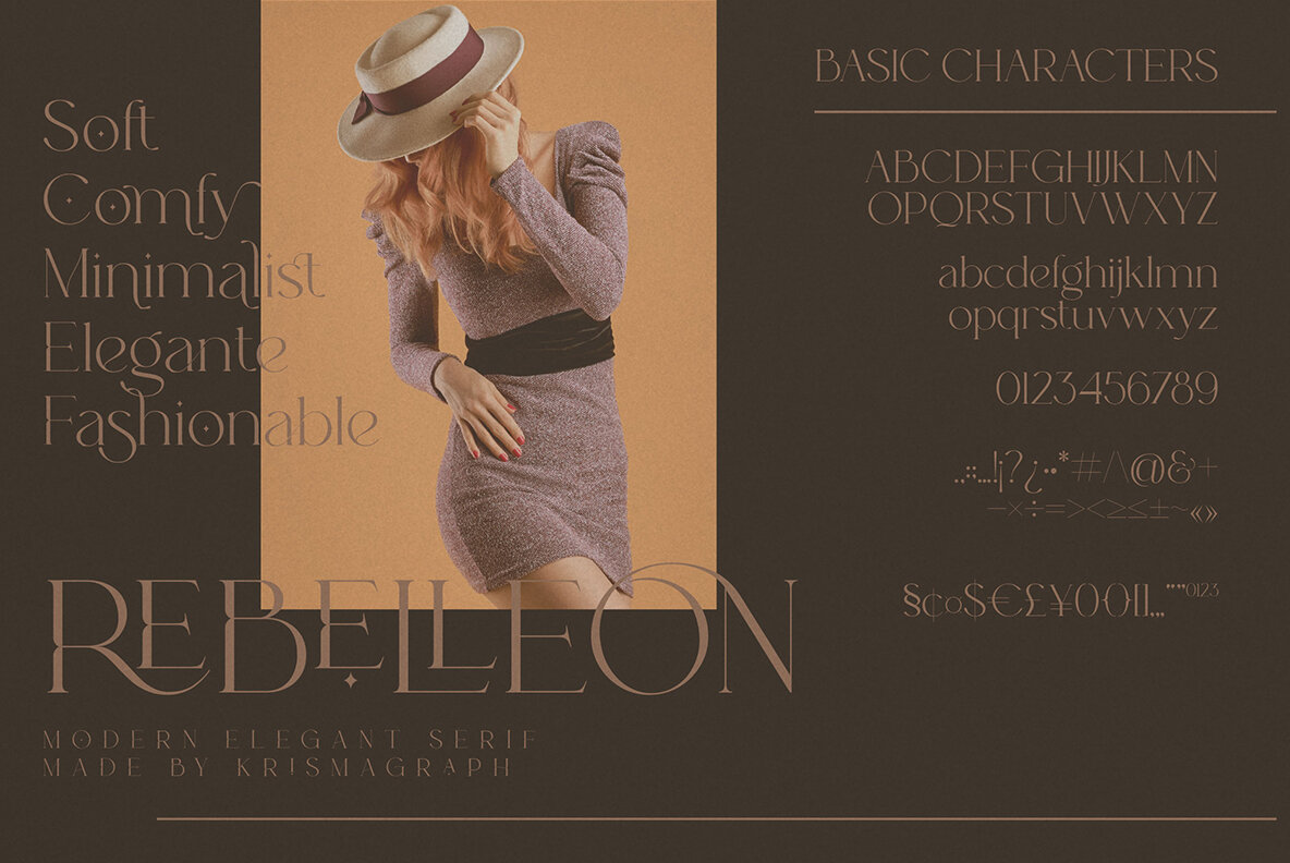 Rebelleon Typeface 6