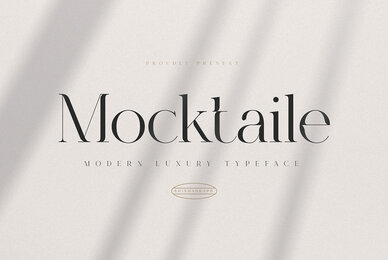 Mocktaile Typeface