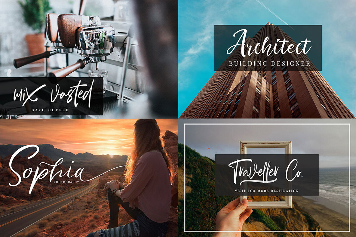 Beautiful Script Fonts Mini Bundle 10