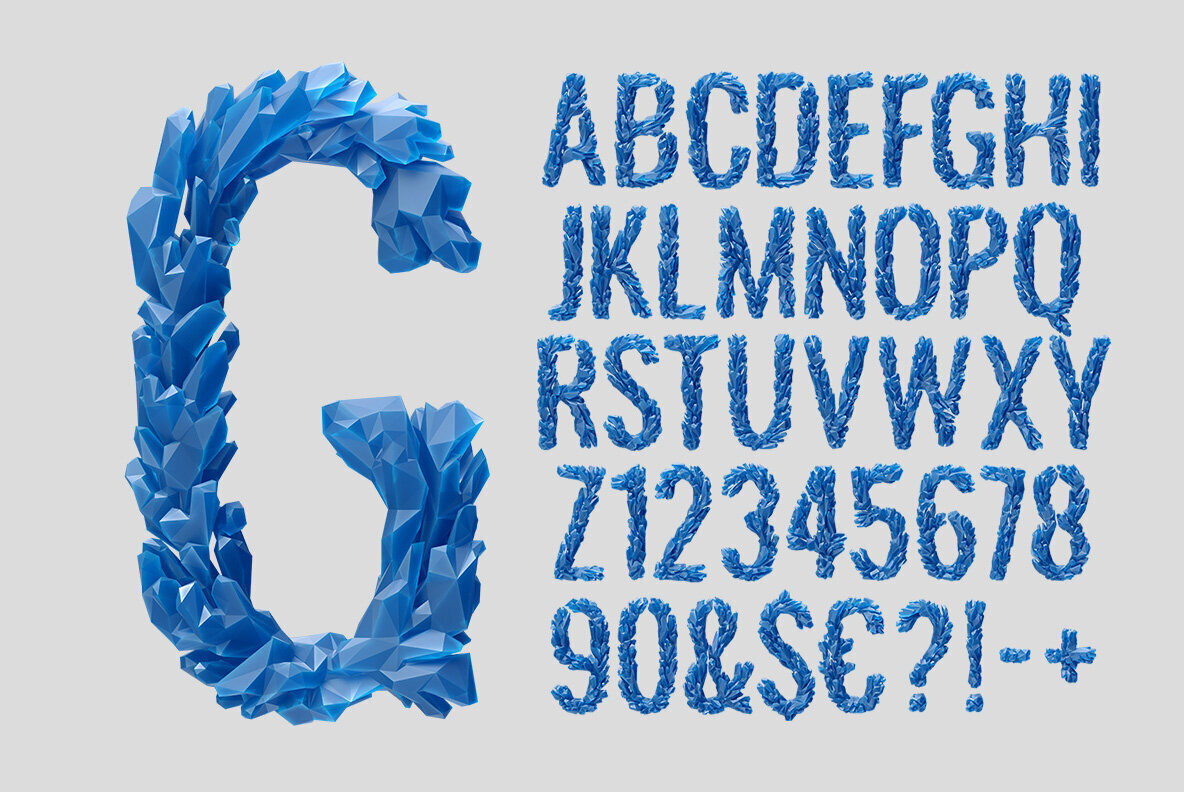 Frozen King SVG Font 2