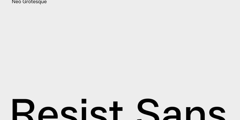 Resist Sans