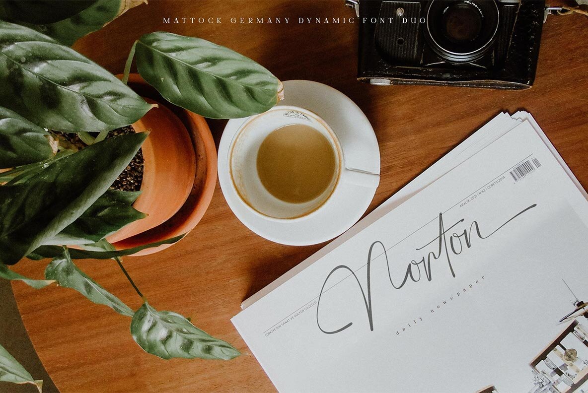 Mattock Germany Font Duo 8