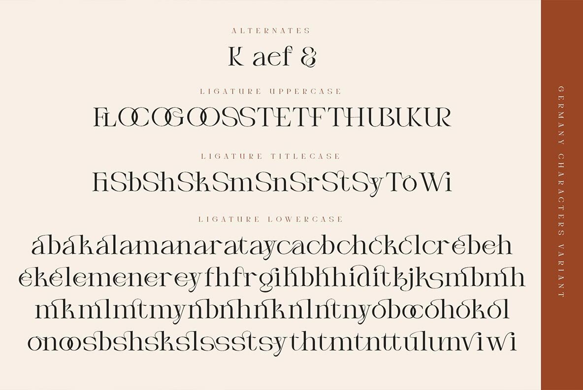 Mattock Germany Font Duo 12